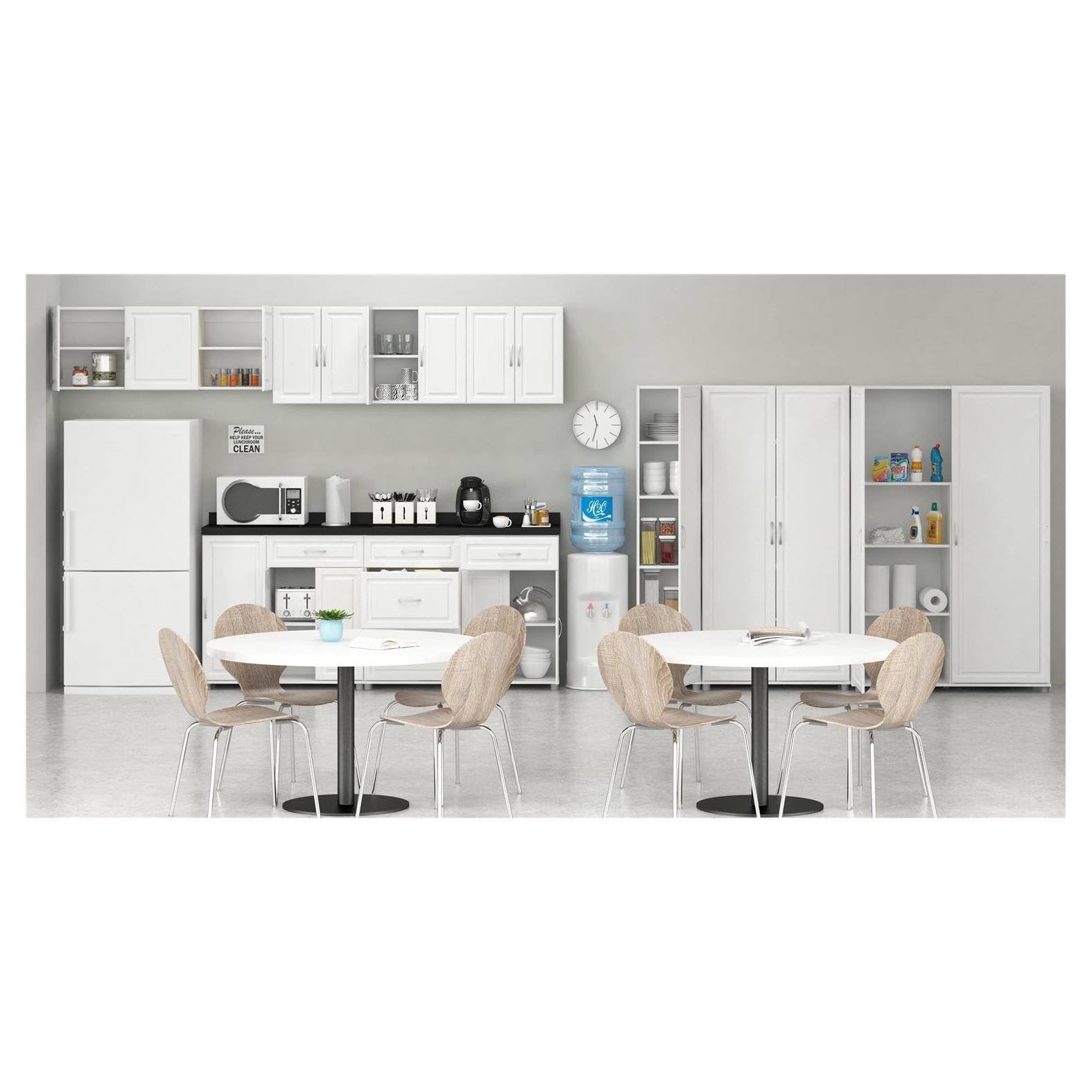 White Storage Cabinet M349