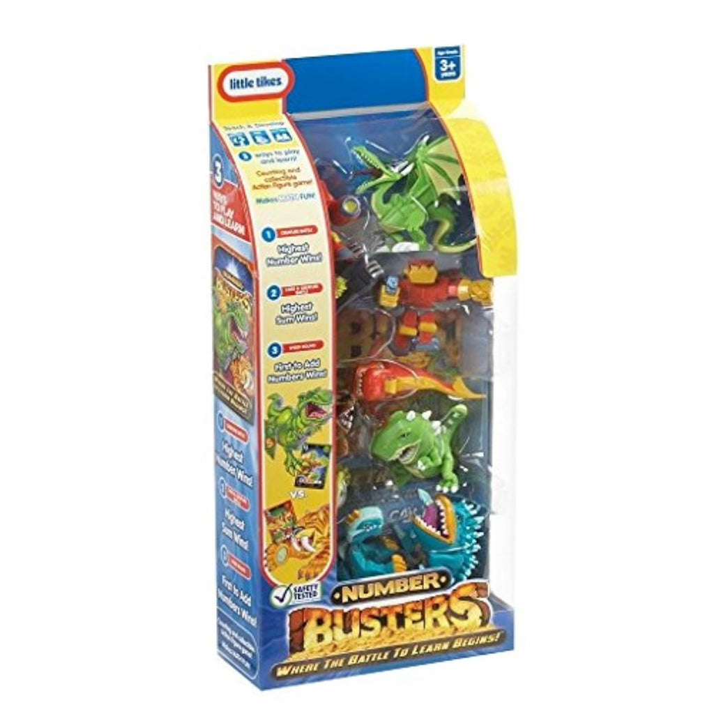Numbers Busters Deluxe Starter Set of 10 Figures W4351