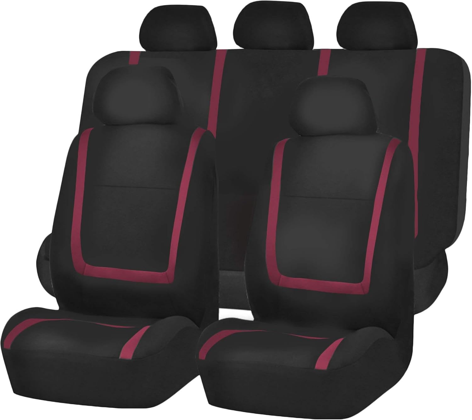 Black Car Seat Covers J2484