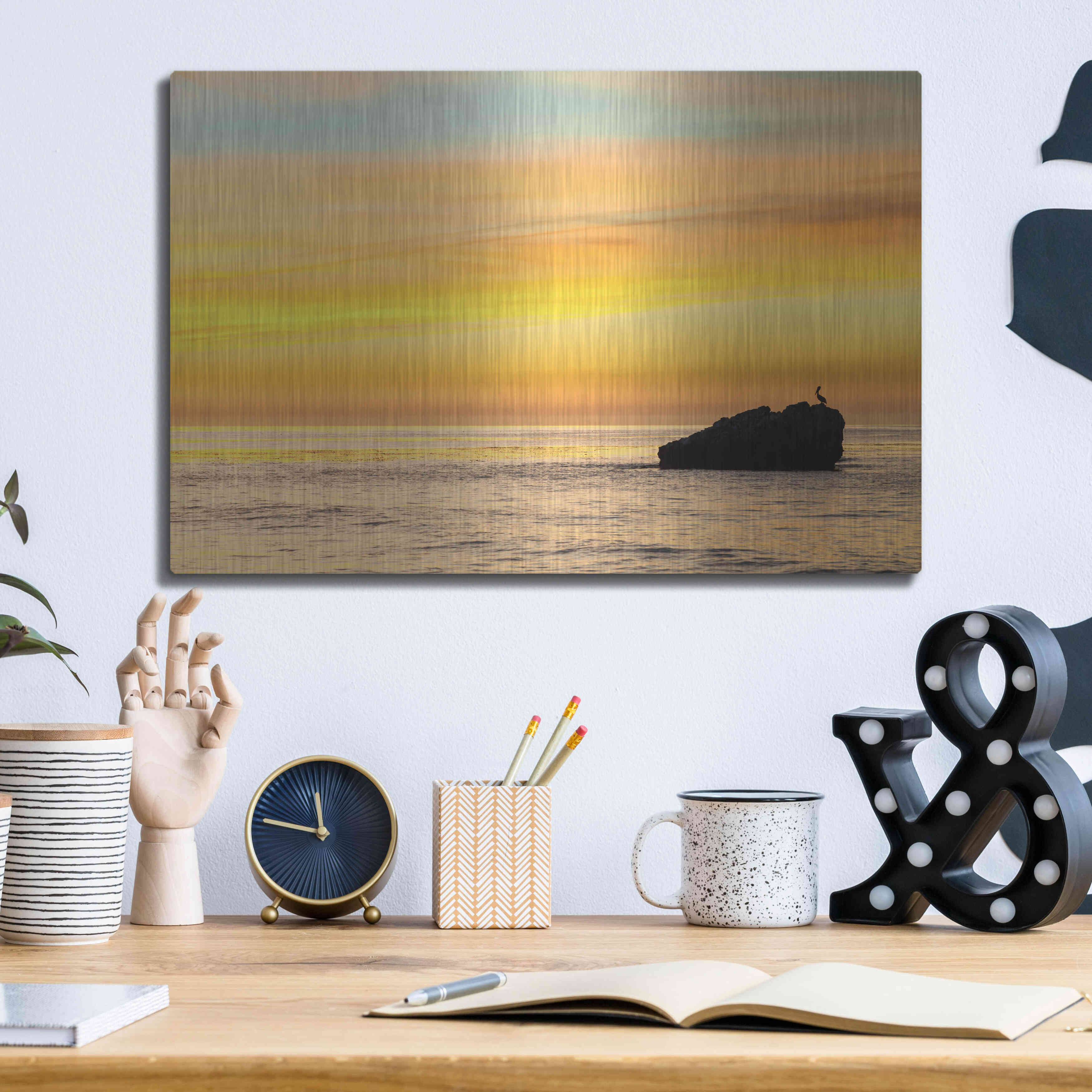 Metal Wall Art, 16"x12" Y395