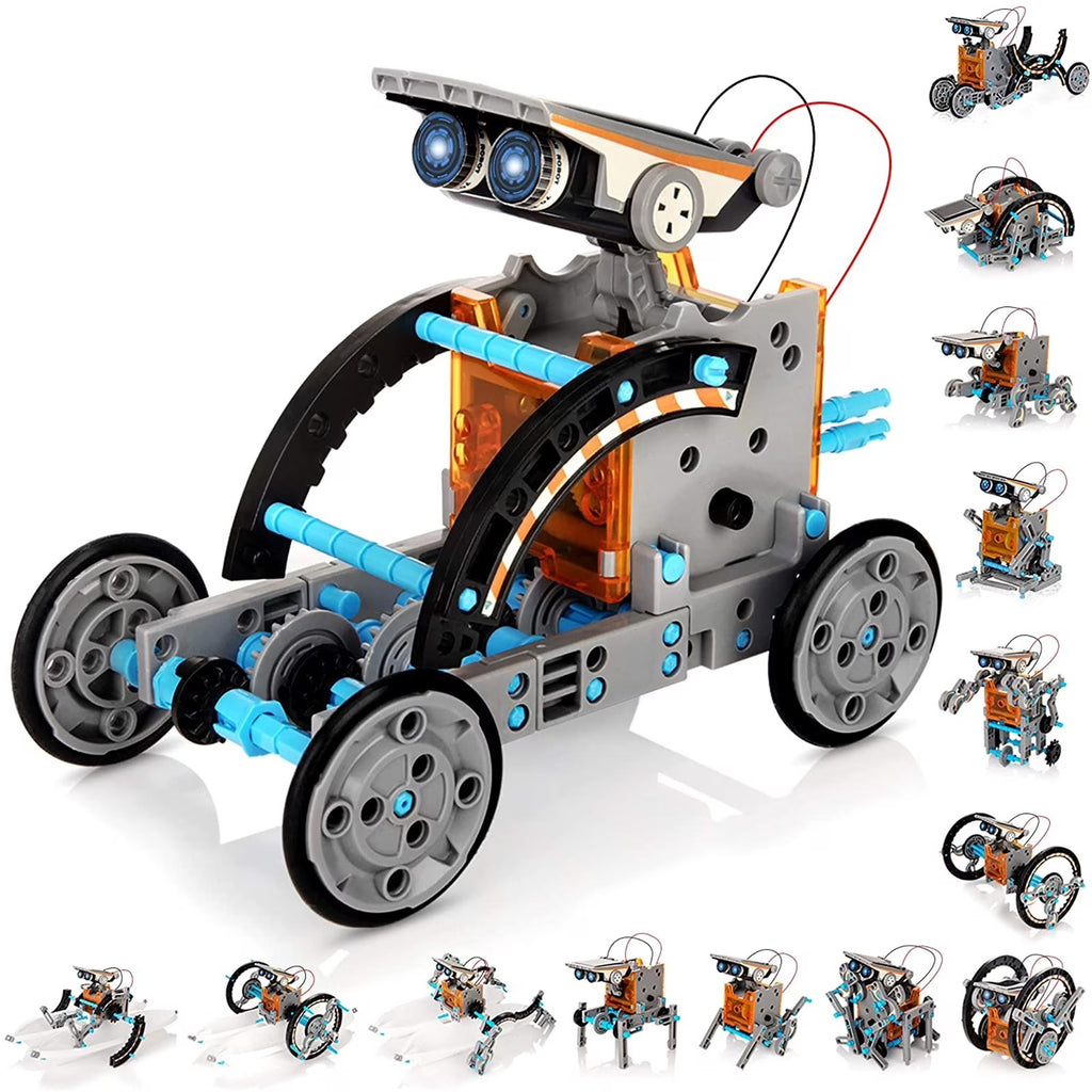 Solar Powered Robot Construction Kit Science Experiments V62409