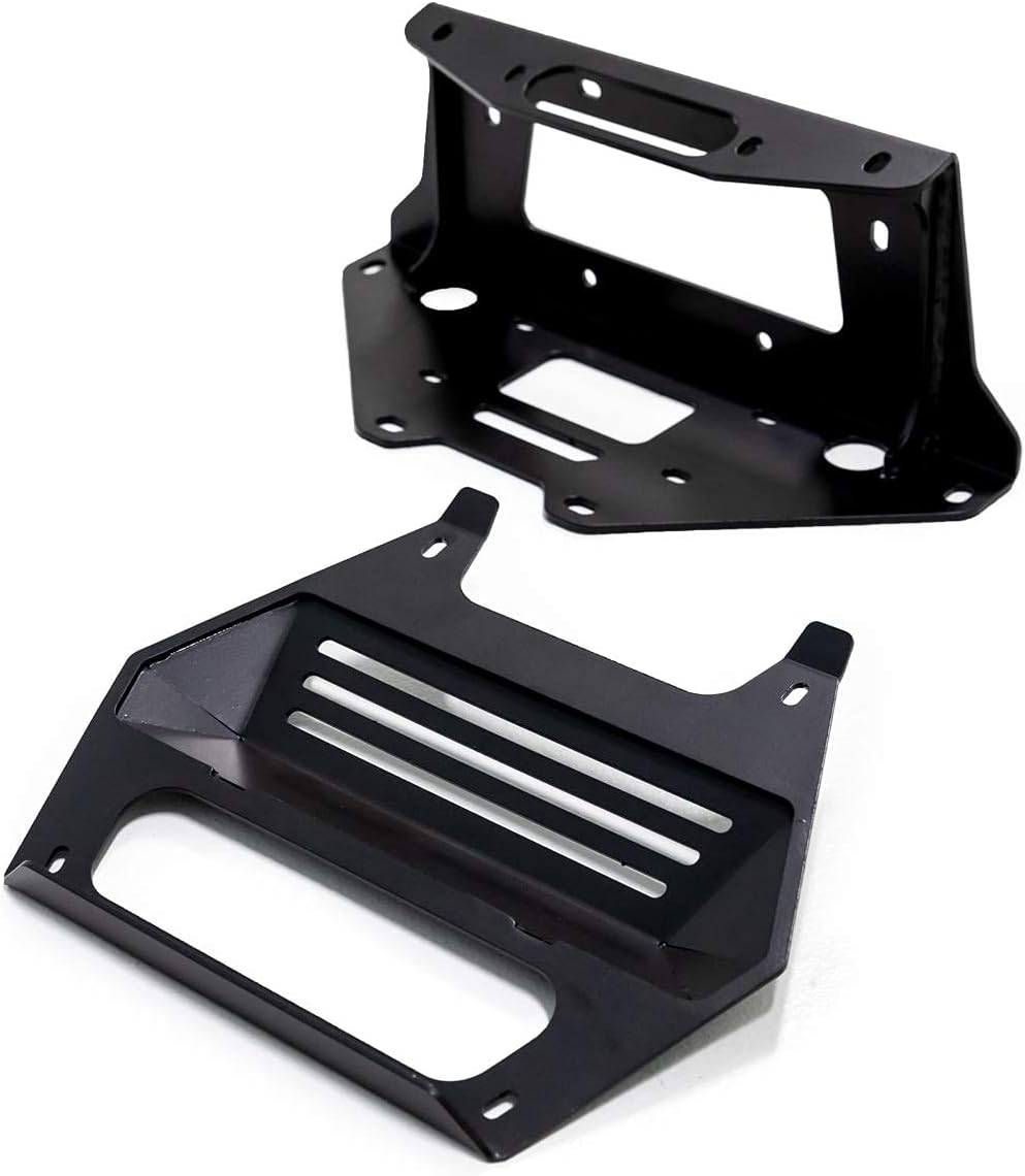 Black Ops 6000 lb Winch with Winch Mounting Plate J80592