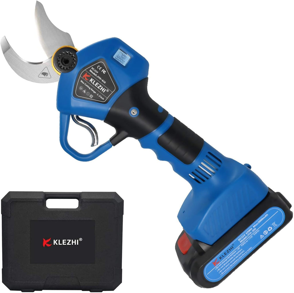 Cordless Electric Pruning Shears with 2Ah Lithium Battery V1482