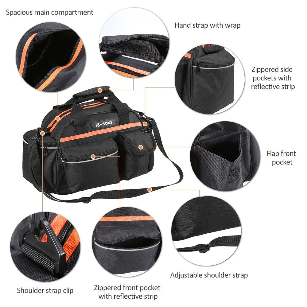 Bike Pannier Rear Seat Case 15l P922534