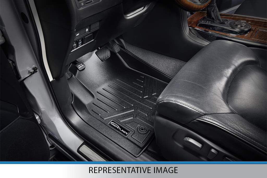 Custom Fit Floor Mats 2 Row Liner Set Black V870