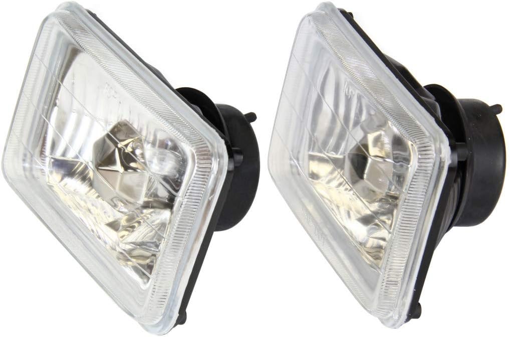4x6 inch Halogen Headlight Assembly Pair X3478