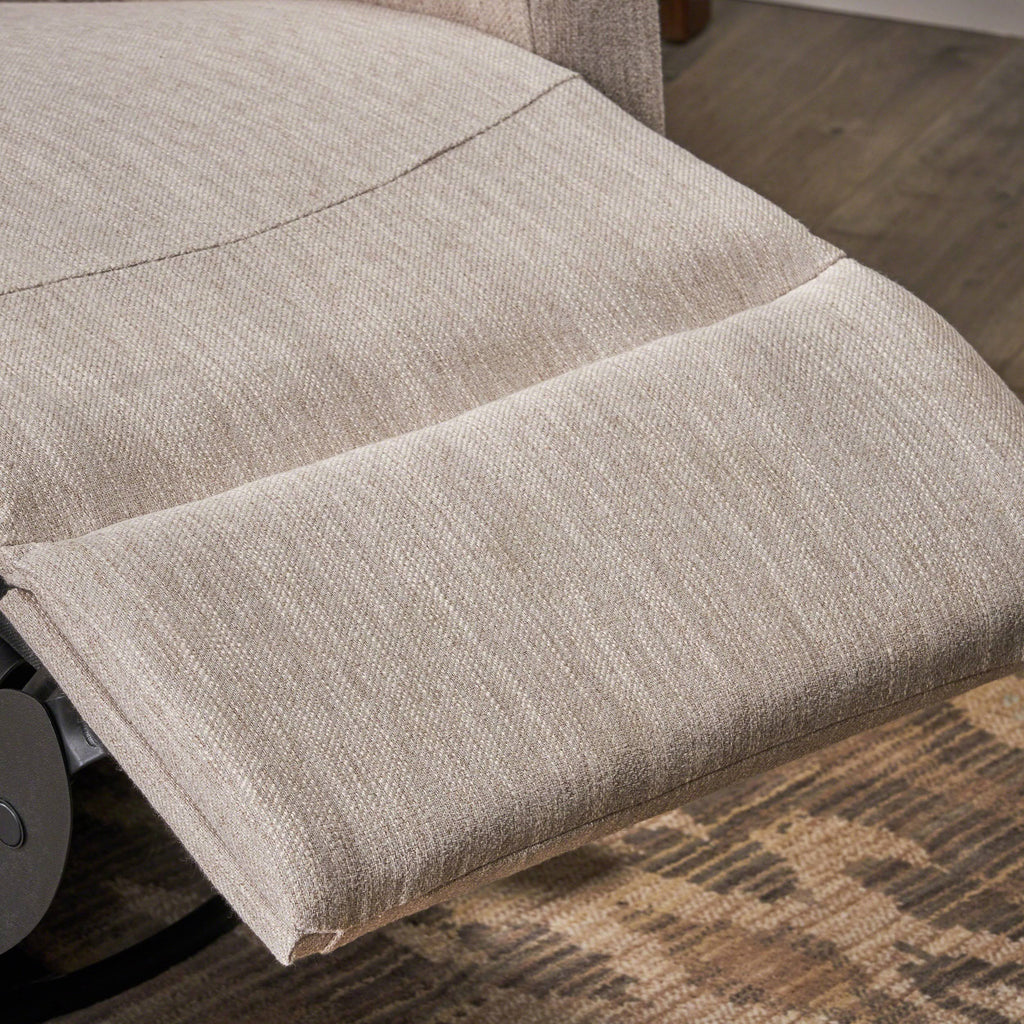 Light Blush Push Back Nursery Recliner Y78158
