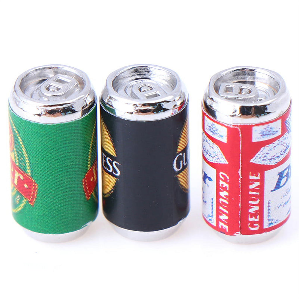 6pcs/Set Bottle Beer Miniatures Dollhouse Toys B6593
