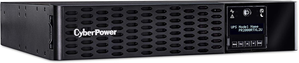 UPS System, 2000VA/2000W, 8 Outlets, 2U Rack/Tower F12956