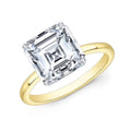 10k Gold Moissanite Solitaire Bridal Ring B888194