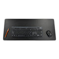Black Leather Desk Pad Mat C541857