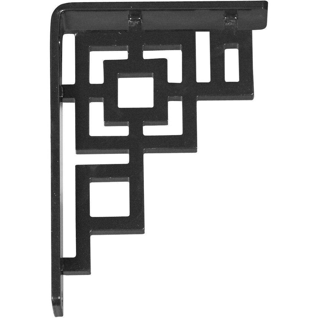 Wrought Iron Bracket Antiqued Copper W323