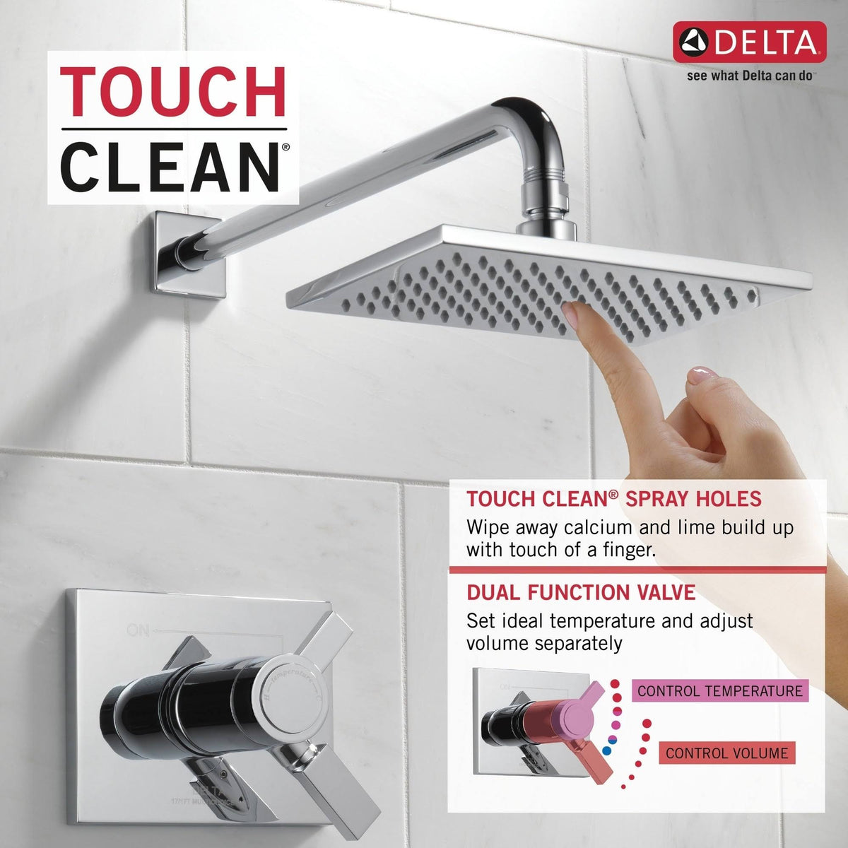 Chrome Shower Trim Z6095