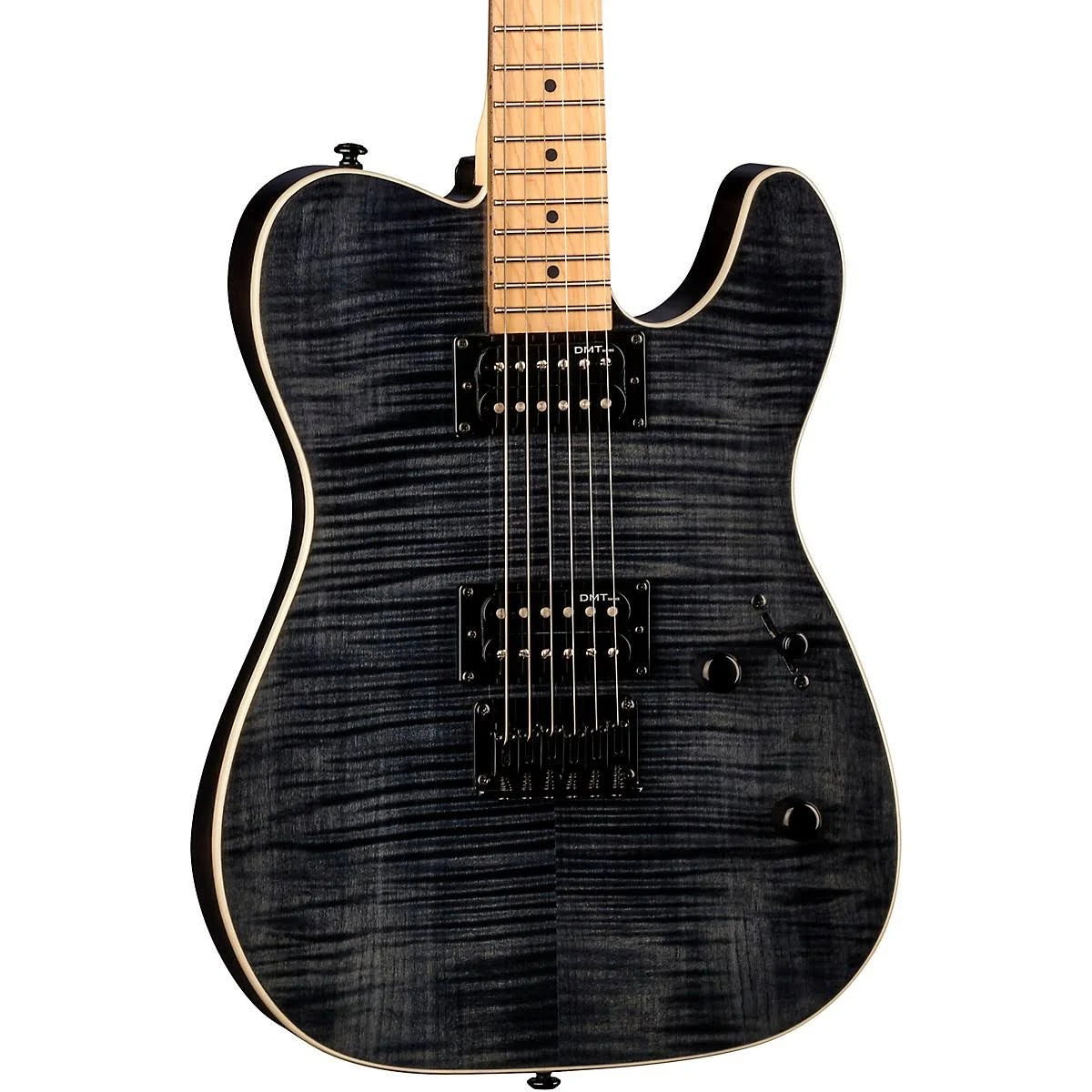 Trans Black Electric Guitar J218