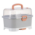 Gray Drying Rack with Drainer Tray B5451