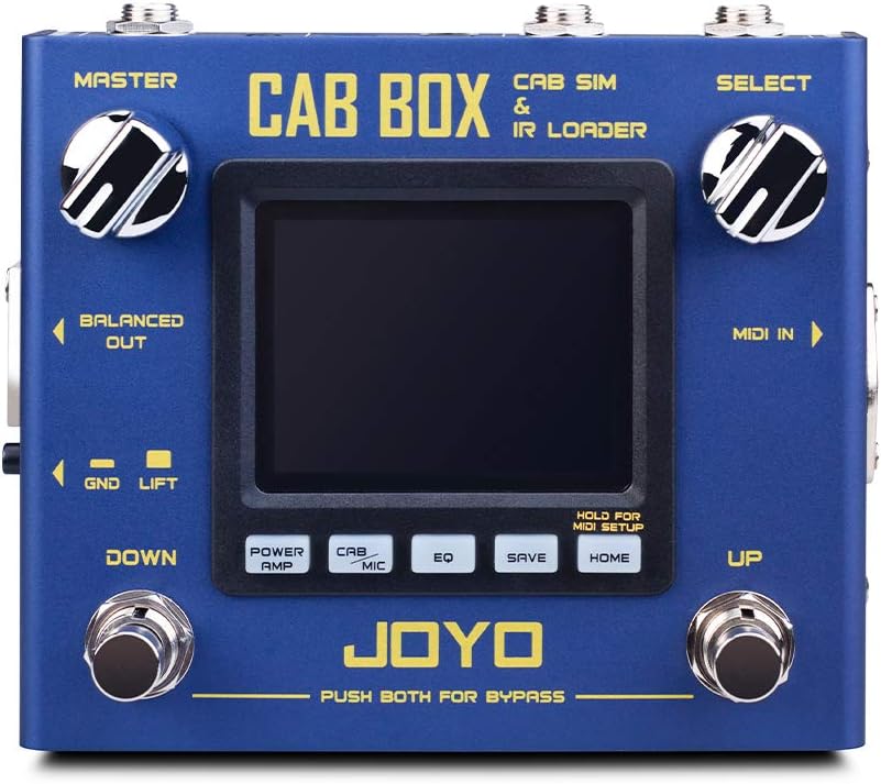 Dual Channel Cabinet Simulator Pedal for Electric Guitar M954