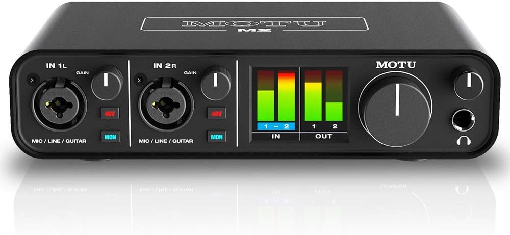 2x2 USB Audio Interface with Condenser Mic, Headphones & XLR Cable Bundle Z3284