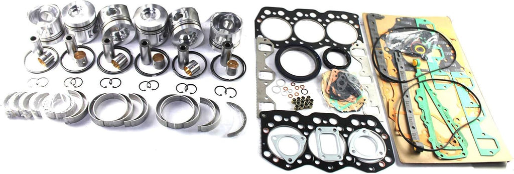 Engine Rebuild Kit Gasket Kit for Mitsubishi S6K S6KT Excavator S179