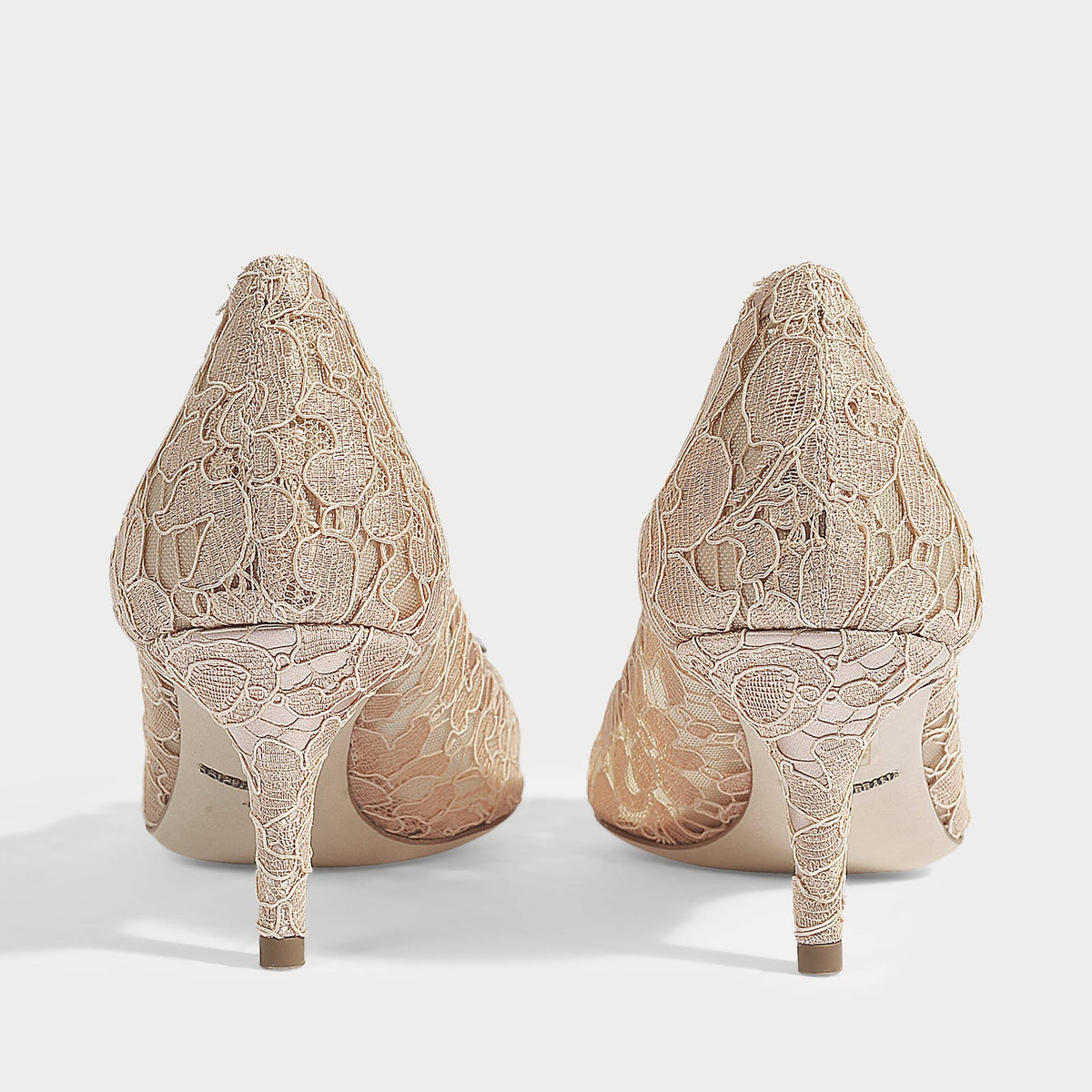 Embellished Lace Pump S393