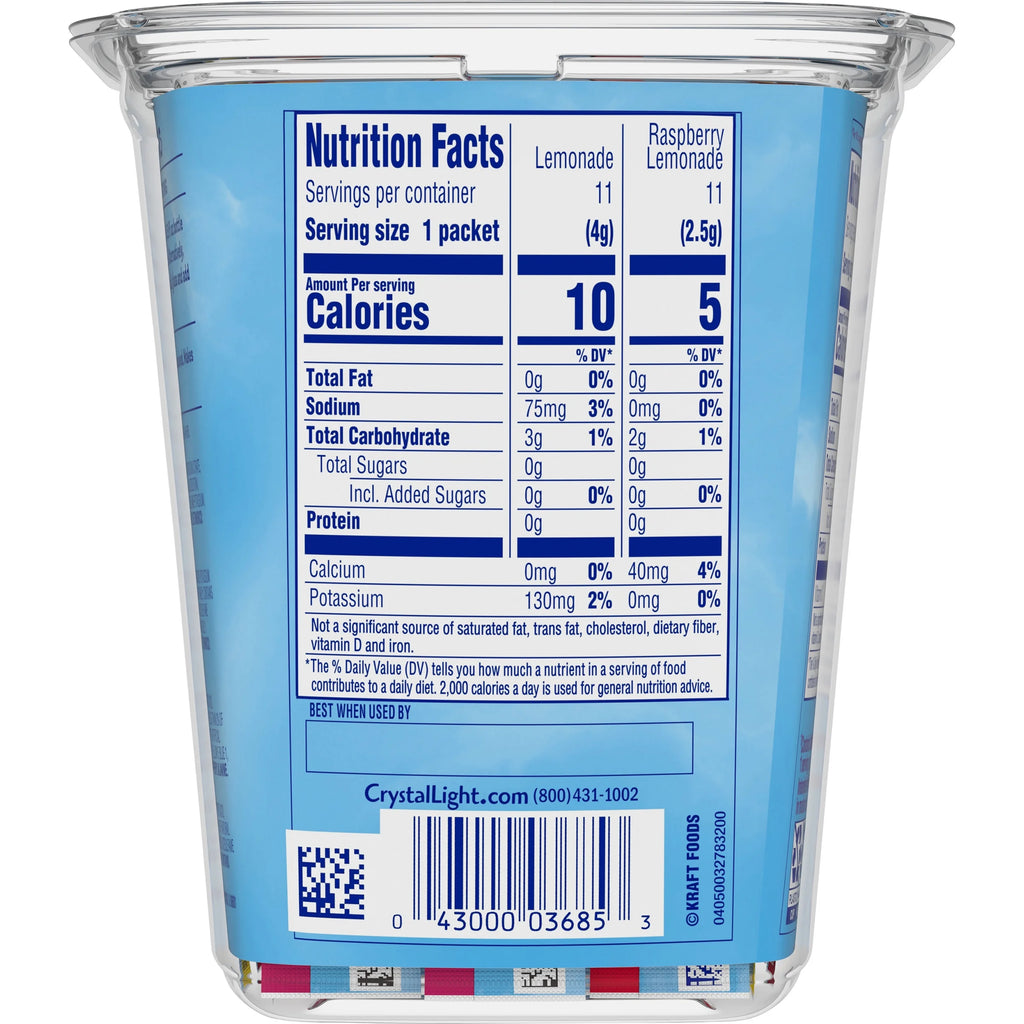 44 ct Powdered Drink Mix Variety Pack X165
