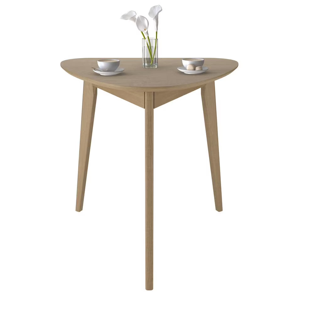 Birch Solid Wood Triangular Table E8410