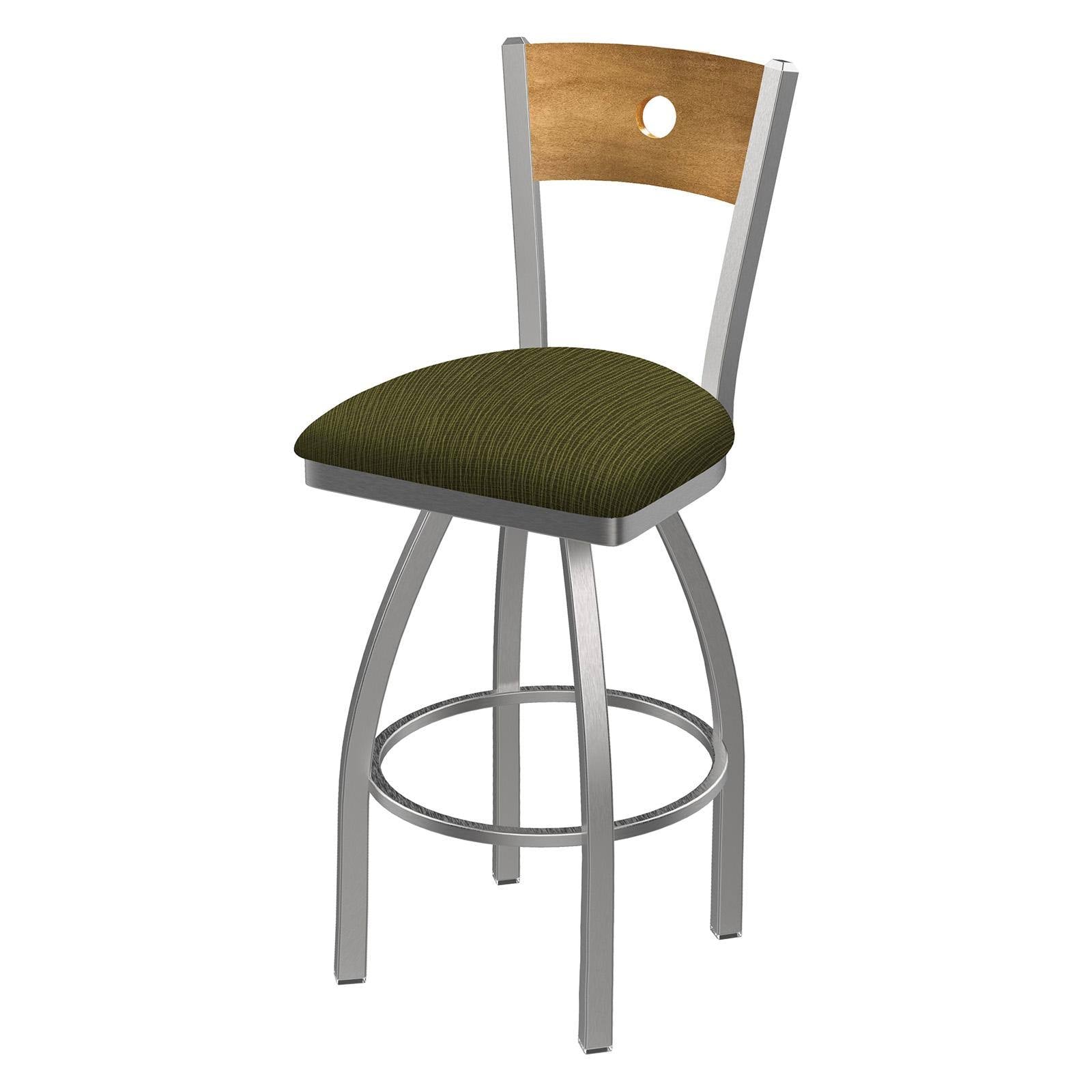 25x22 Counter Stool with Pewter Finish and 360 Swivel O228