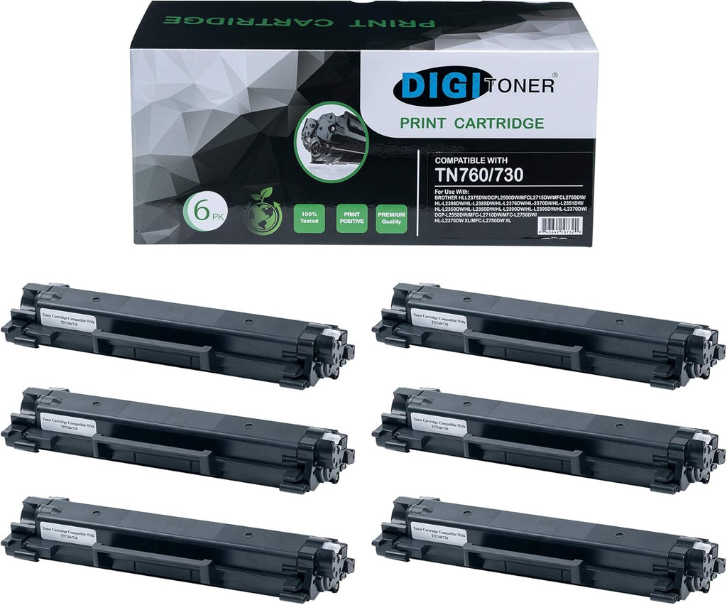 Black High Yield Drum and Toner Cartridge 1+4Pack Q72090