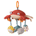 Tummy Time Infant Toddlers Toy With Crib Mobile Mirror Animal Baby Toy G7427