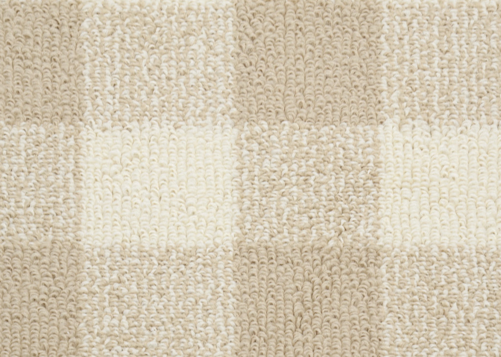 Tan/Ivory Buffalo Plaid 7 ft. x 10 ft. Area Rug T98053