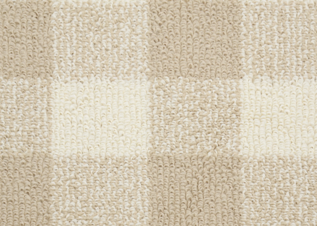 Tan/Ivory Buffalo Plaid 7 ft. x 10 ft. Area Rug T98053