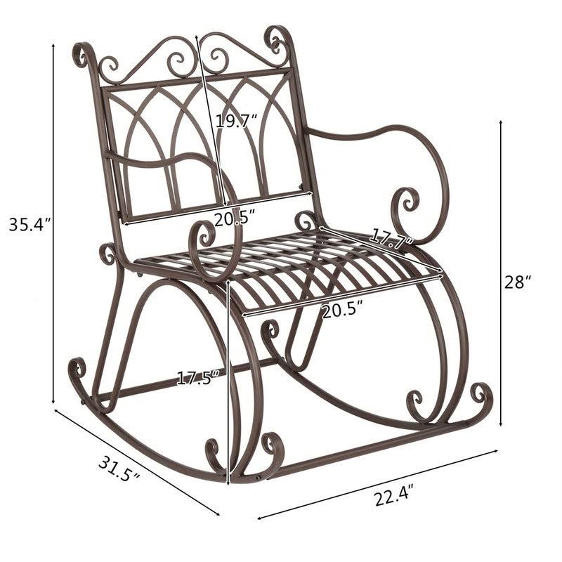 Iron Rocking Chair K25211