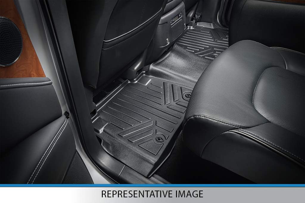 Custom Fit Floor Mats 2 Row Liner Set Black V870