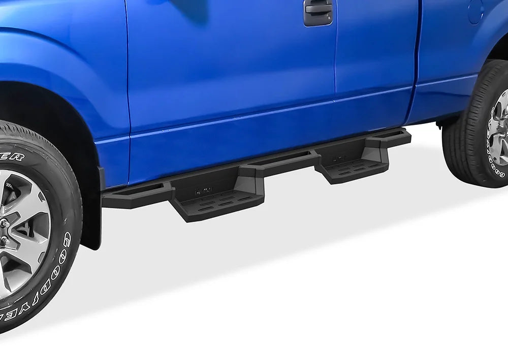 Stainless Steel 6.5in Nerf Bars Rocker Guards for Ford F150 Super Cab W59653