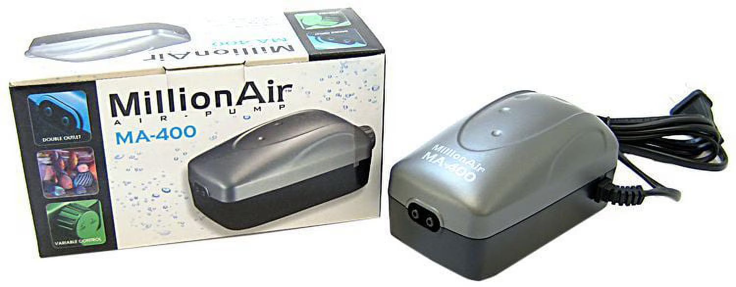 Aquarium Air Pump with 2 Air Outlet P364