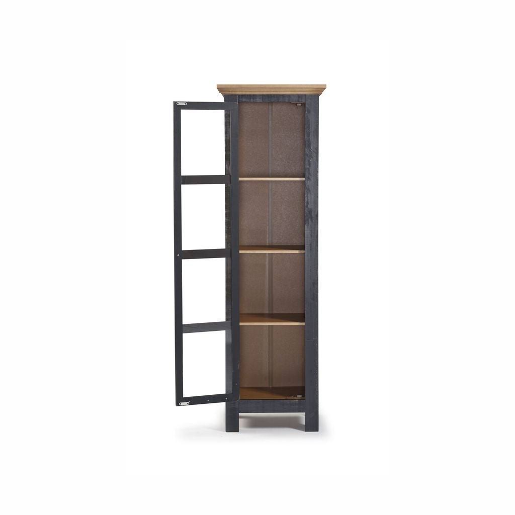 Narrow Cabinet Glass Door - Walnut X684