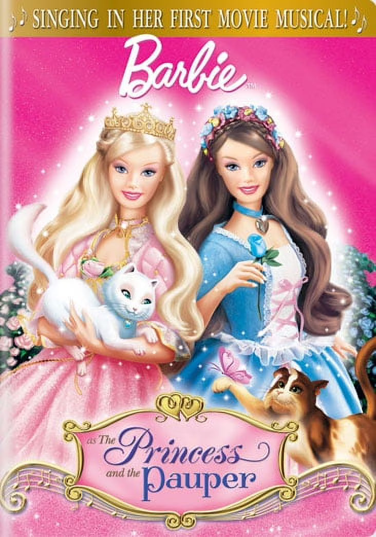 Barbie As The Princess & The Pauper DVD O414