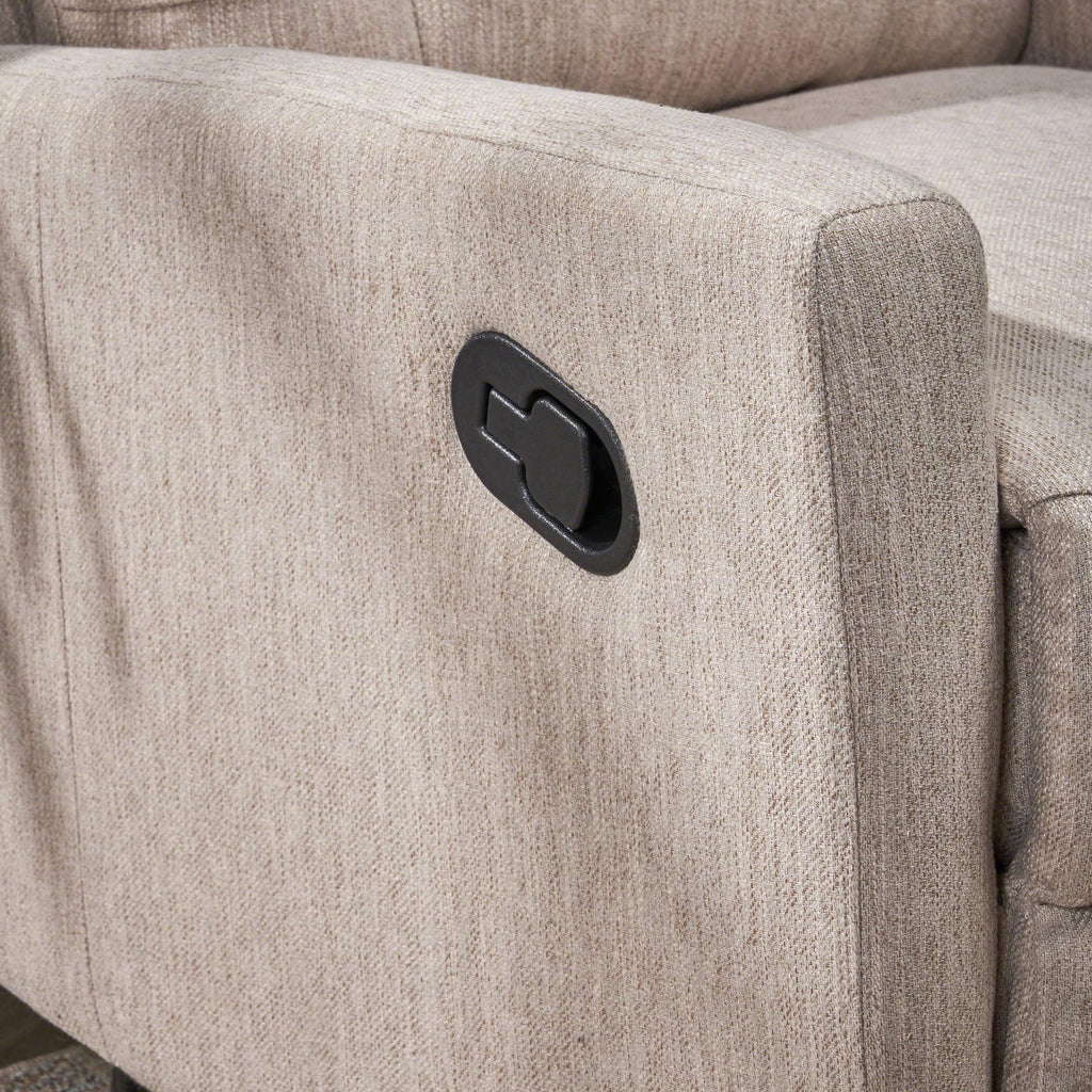 Light Blush Push Back Nursery Recliner Y78158