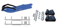 Blue Snowmobile Skis with 6" Shaper Bars Complete Kit J7350