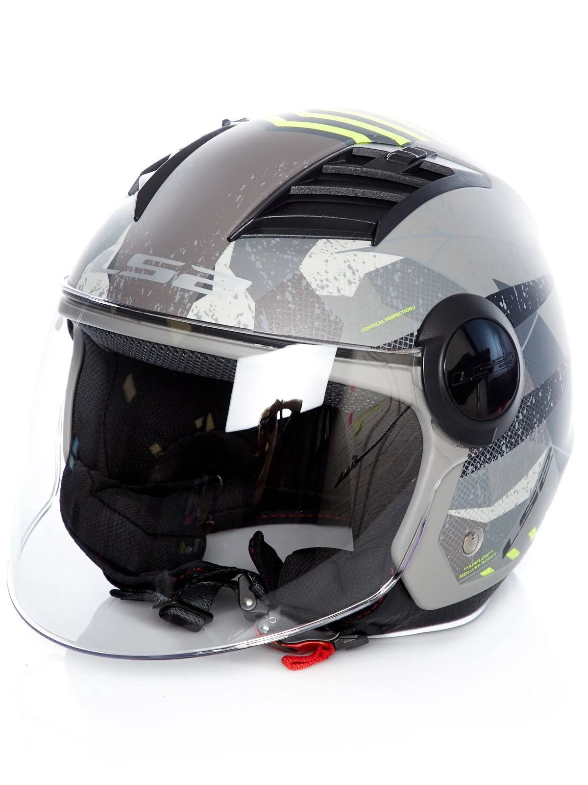 Matt Titanium Yellow Camo Helmet M61159