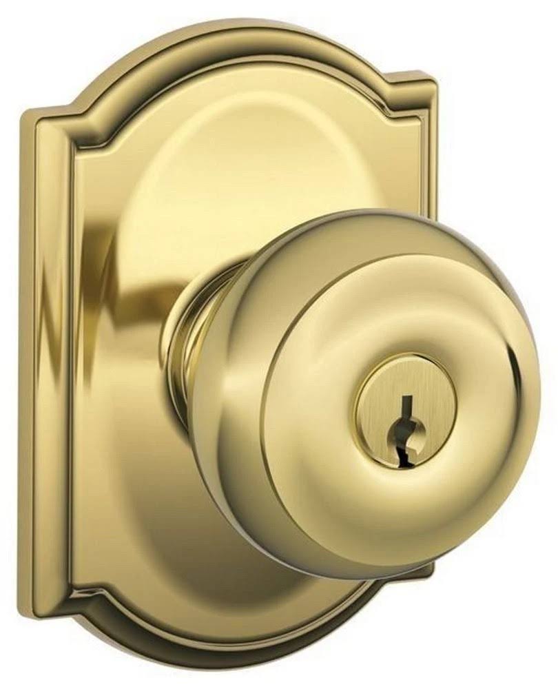 Georgian Knob Keyed Entry Lock U2824