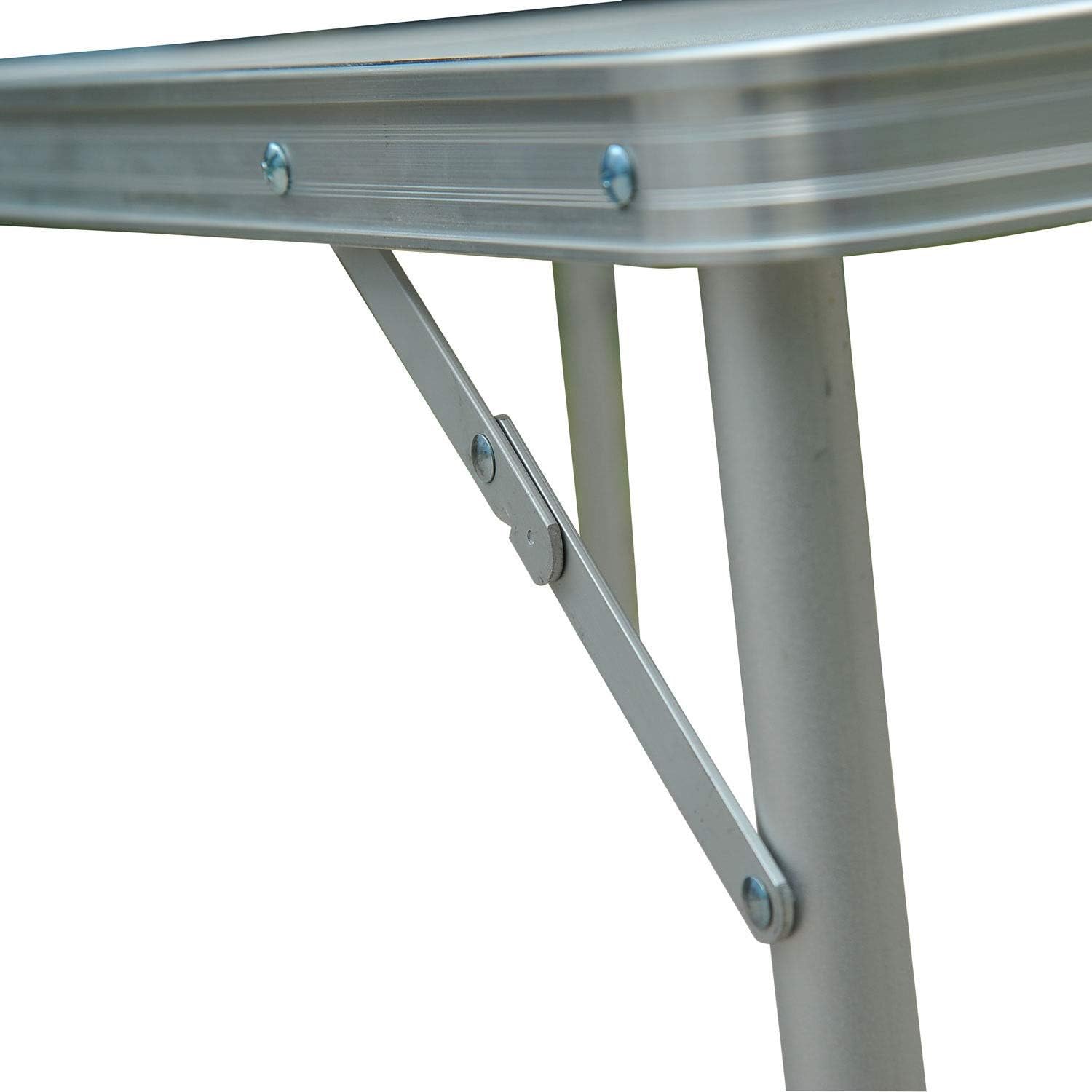 47 Aluminum Lightweight Portable Camping Table with Carry Handle F41734