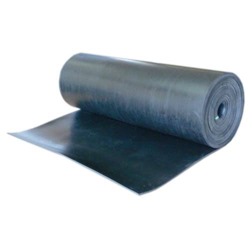 Nitrile Sheets 1/4 in x 22 in x 3 ft W x 10 ft L Black C5551