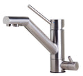 Solid Brushed Stainless Steel Kitchen Faucet with Built in Water Dispenser B593