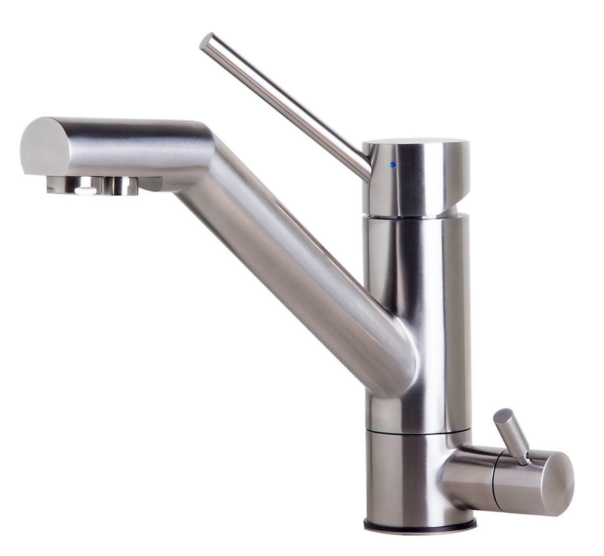 Solid Brushed Stainless Steel Kitchen Faucet with Built in Water Dispenser B593