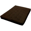 Dark Brown Leather Loveseat C711556