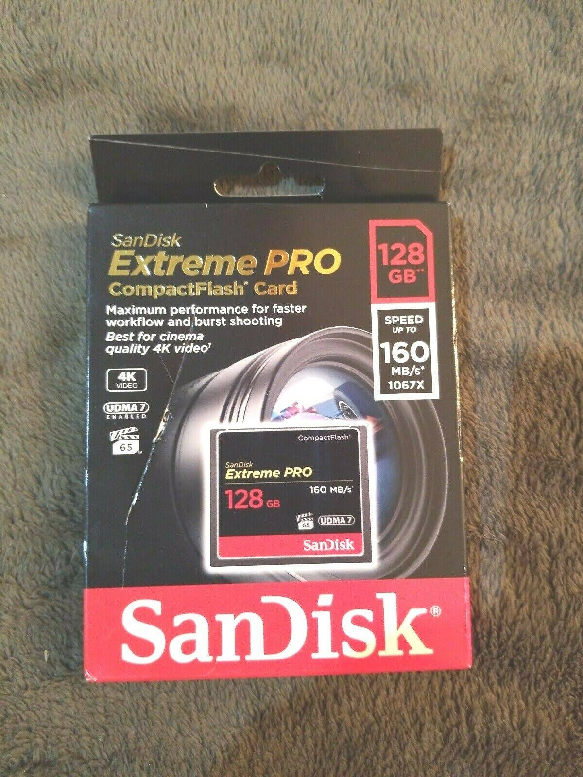 128 GB CompactFlash Memory Card V3223