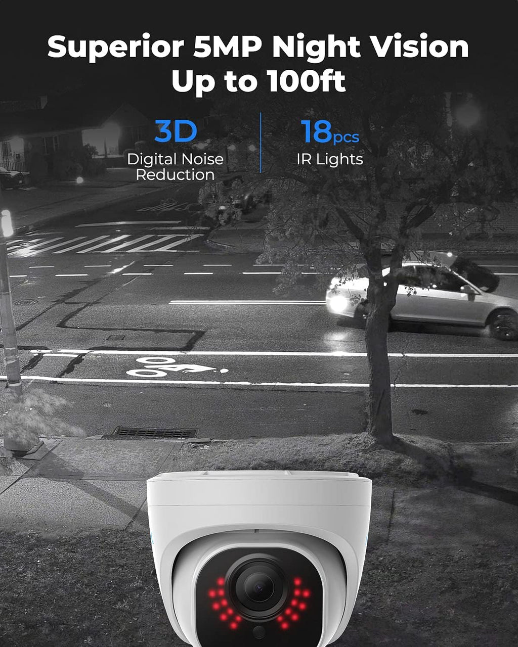 5MP HD IP PoE Dome Security Camera X61123