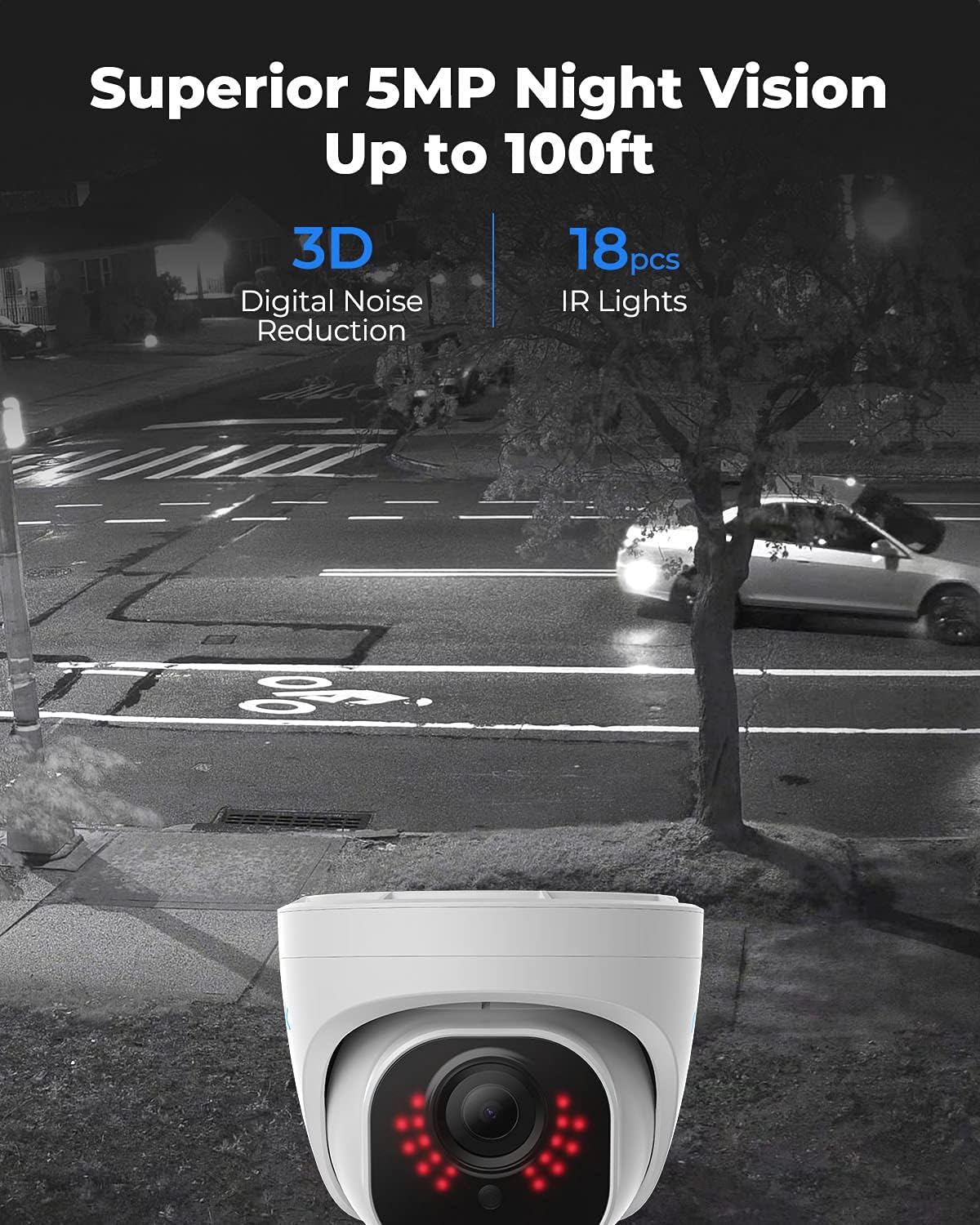 5MP HD IP PoE Dome Security Camera X61123