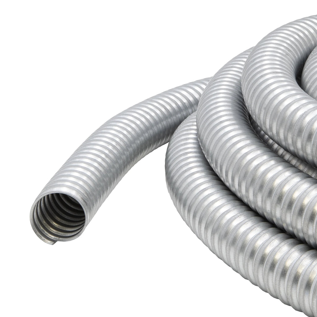 Galvanized Steel Flexible Conduit 25 ft Roll H58894