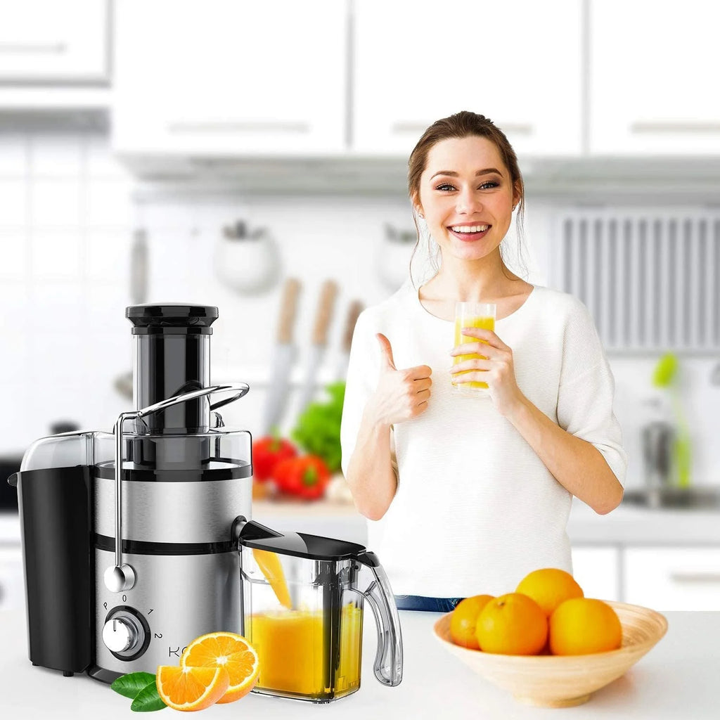 Centrifugal Juicer Machine with Extra Large 3inch Feed Chute, 1200W, BPA-Free D7962